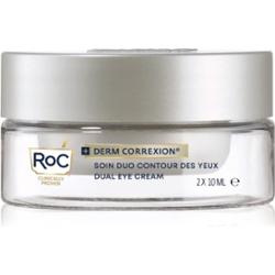 RoC Derm Correxion Dual Eye krem przeciwzmarszczkowy na okolice oczu 2 w 1 2x10 ml