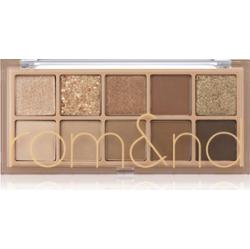 rom&nd - Better Than Palette 02 Mahogany Garden, 7.5g - paleta 10 cieni do powiek w odcieniach brązu
