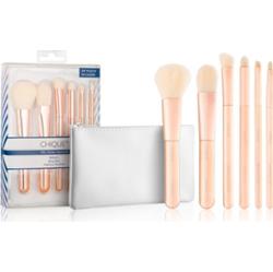 Royal and Langnickel Chique Rose Gold zestaw pędzli do twarzy i okolic oczu