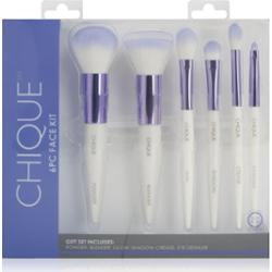 Royal and Langnickel Chique Studio Face zestaw pędzli do twarzy i okolic oczu