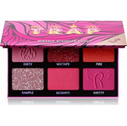 Rude Cosmetics EDM Collection paleta cieni do powiek odcień Trap 6 g