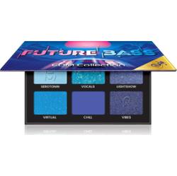 Rude Cosmetics EDM Collection paleta cieni do powiek odcień Future Bass 6 g