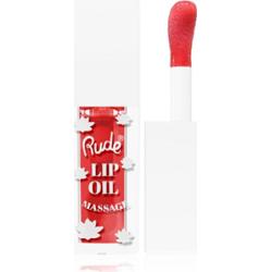 Rude Cosmetics Lip Oil Massage olejek do ust o działaniu nawilżającym odcień Chillaxin’ Cherry 4 ml