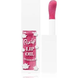 Rude Cosmetics Lip Oil Massage olejek do ust o działaniu nawilżającym odcień Strawberry Sauna 4 ml