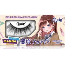 Rude Cosmetics Manga Collection 3D Premium Faux Mink sztuczne rzęsy typ Kirei-Sama 2 szt.