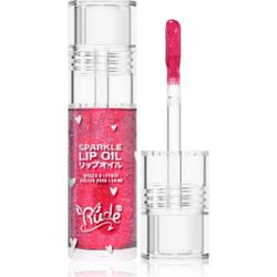 Rude Cosmetics Manga Collection Sparkle Lip Oil tonujący olejek do ust o działaniu nawilżającym odcień Watermelon 4 g