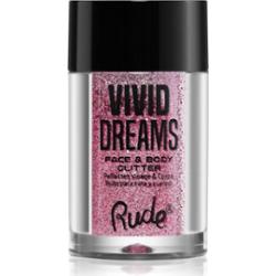 Rude Cosmetics Vivid Dreams brokat do twarzy i ciała odcień Daydream 2.7 g