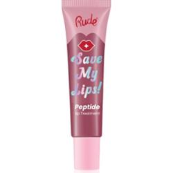Rude Cosmetics Save My Lips odżywczo-nawilżający balsam do ust z peptydami odcień Lychee 15 ml