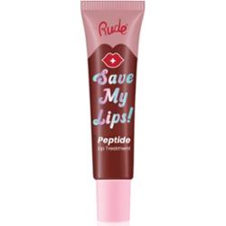 Rude Cosmetics Save My Lips odżywczo-nawilżający balsam do ust z peptydami odcień Cherry 15 ml