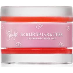 Rude Cosmetics Scrubski & Balmer balsam i peeling do ust odcień Juicy Peach 7.5 g