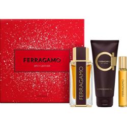 Ferragamo Spicy Leather zestaw upominkowy dla mężczyzn