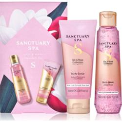 Sanctuary Spa Lily & Rose Essentials zestaw upominkowy podwójne