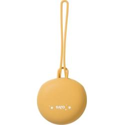 Saro Baby Silicone Pacifier Holder Box pojemnik na smoczek Mustard 1 szt.