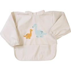 Saro Baby Waterproof Bib with Sleeves śliniak Sand 1 szt.