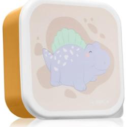 Saro Baby Snack Boxes pudełko śniadaniowe Mustard 3 szt.