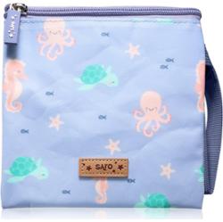 Saro Baby Sandwich Bag woreczek na przekąskę Blue 17,5x17,5 cm 1 szt.