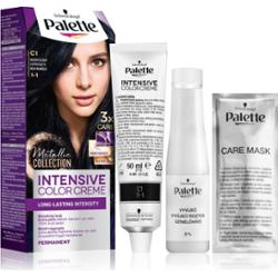 Schwarzkopf Palette Intensive Color Creme trwała farba do włosów odcień 1-1 C1 Blue Black 1 szt.
