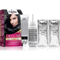 Schwarzkopf Palette Deluxe trwała farba do włosów odcień 1-1 909 Blue Black 1 szt.