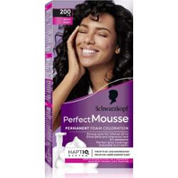Schwarzkopf Perfect Mousse trwała farba do włosów odcień 200 Black 1 szt.