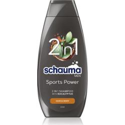 Schwarzkopf Schauma MEN żel pod prysznic i szampon 2w1 dla mężczyzn Sports Power 400 ml