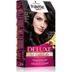 Schwarzkopf Palette Deluxe trwała farba do włosów odcień 1-0 (900) Deep Natural Black 1 szt.