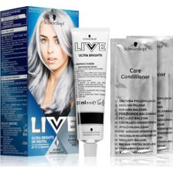 Schwarzkopf LIVE Ultra Brights or Pastel semi-permanentna farba do włosów odcień 98 Steel Silver 1 szt.
