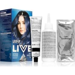 Schwarzkopf LIVE Urban Metallics trwała farba do włosów odcień U67 Blue Mercury 1 szt.