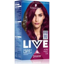 Schwarzkopf LIVE Colour + Lift trwała farba do włosów odcień L76 Ultra Violet 1 szt.