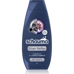 Schwarzkopf Schauma Silver Reflex szampon neutralizujący żółte odcienie do włosów rozjaśnionych, z pasemkami w odcieniu chłodnego blondu 400 ml