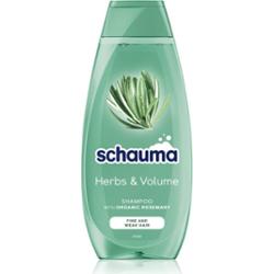 Schwarzkopf Schauma Herbs & Volume szampon do włosów cienkich i przyklapniętych 400 ml
