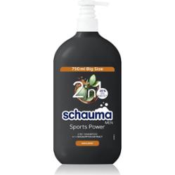 Schwarzkopf Schauma MEN żel pod prysznic i szampon 2w1 dla mężczyzn Sports Power 750 ml