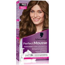 Schwarzkopf Perfect Mousse trwała farba do włosów odcień 665 Choco Toffee 1 szt.
