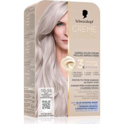Schwarzkopf Creme Supreme trwała farba do włosów odcień 10-55 Cool Silverblond 60 ml
