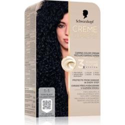 Schwarzkopf Creme Supreme trwała farba do włosów odcień 1-1 Cool Black 60 ml
