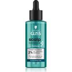 Schwarzkopf Gliss Scalp Balance głęboko oczyszczające serum do skóry głowy do włosów przetłuszczających się 100 ml