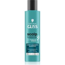 Schwarzkopf Gliss Scalp Balance głęboko oczyszczający szampon do przetłuszczającej się skóry głowy 200 ml
