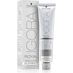 Schwarzkopf Professional IGORA Royal Absolutes SilverWhite tonująca demi-permanentna farba do włosów srebrnych i białych odcień Slate Grey 60 ml