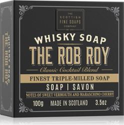 Scottish Fine Soaps Whisky Soap The Rob Roy mydło w kostce do ciała i twarzy 100 g