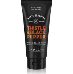 Scottish Fine Soaps Thistle & Black Pepper żel do mycia do twarzy i zarostu 150 ml