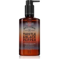 Scottish Fine Soaps Thistle & Black Pepper szampon dla mężczyzn 300 ml