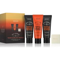 Scottish Fine Soaps Thistle & Black Pepper zestaw upominkowy dla mężczyzn