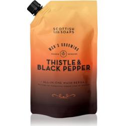 Scottish Fine Soaps Thistle & Black Pepper mydło w płynie napełnienie 1200 ml