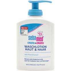Sebamed Baby emulsja do mycia do ciała i włosów z pompką 200 ml