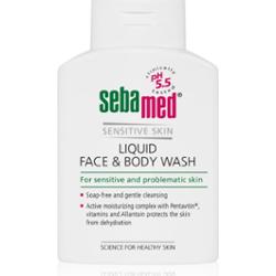 Sebamed Face & Body Wash Sensitive Skin delikatna emulsja myjąca do twarzy i ciała do skóry wrażliwej 200 ml