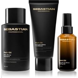 Sebastian Professional Dark Oil Set zestaw do nabłyszczania i zmiękczania włosów