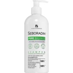 Seboradin Pure Balance szampon oczyszczający do włosów przetłuszczających się, słabych i zniszczonych 400 ml