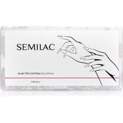 Semilac Slim Tips System sztuczne paznokcie typ Ballerina 240 szt.