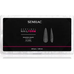 Semilac Accessories Acrylgel Nail Form szablony do paznokci rozmiar Pointed 120 szt.