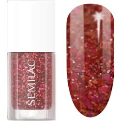 Semilac Glitter Nails błyszczący lakier do paznokci odcień 041 Cosmic Dust 7 ml