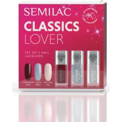 Semilac Set Classics Lover zestaw lakierów do paznokci